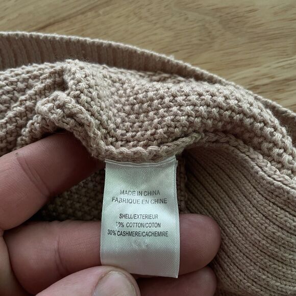 Theory Sweater Cashmere Cotton Knit Crew Neck Pullover Womens Small - Picture 4 of 7